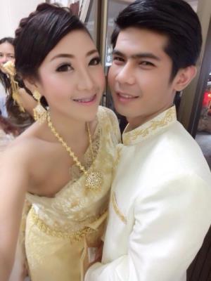 ชุดไทยเจ้าสาว ชุดไทยจักรพรรดิ์ เช่าที่แบมบี้ เวดดิ้ง ห้วยขวาง